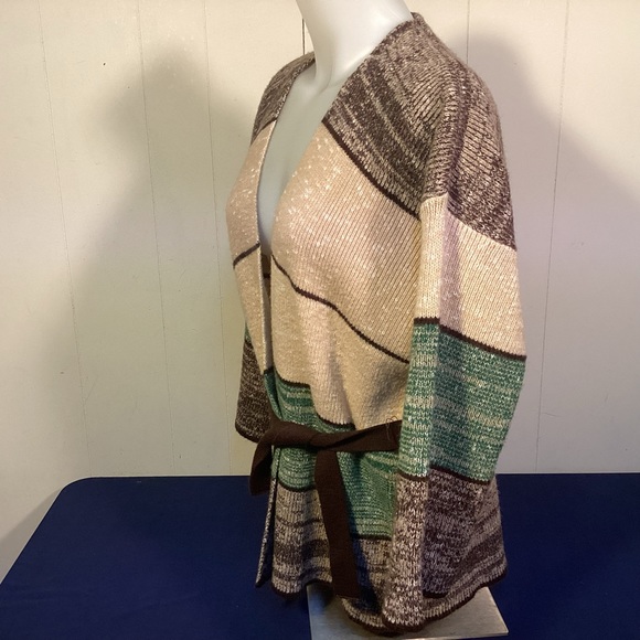Vintage Boho Bealted Cardigan Sweater Womens by Russ size Medium - Picture 5 of 6